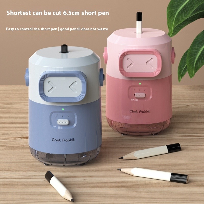 

Electric Auto Pencil Sharpeners Steel Helical Blade Sharpener Student Safe School Stationery For Kid Artist Colored Pencils