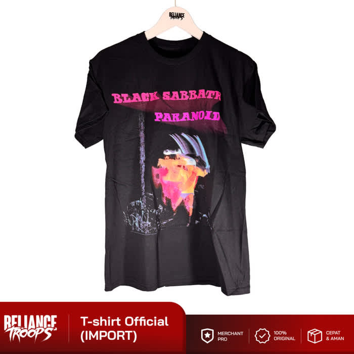 T-shirt Official | Black Sabbath - Paranoid Motion Trails
