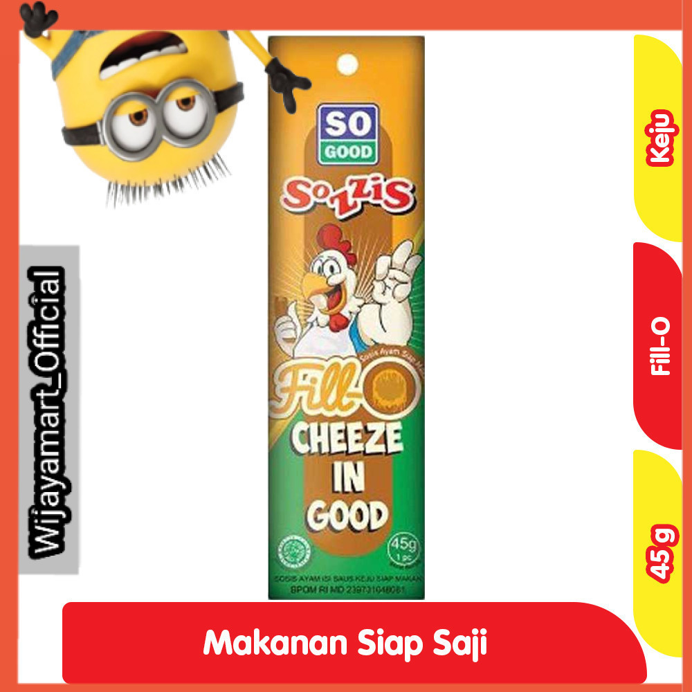 

Sozzis Fill-O Sosis Siap Makan Ayam Saus Keju 45 g