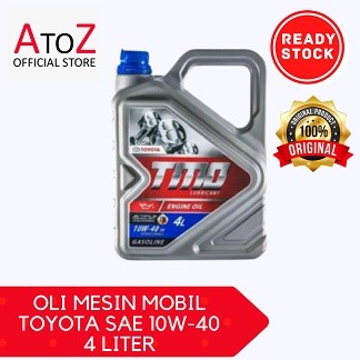OLI TOYOTA 10W-40 4L (BENSIN) - TMO SAE 10W-40 4L - OLI MOBIL