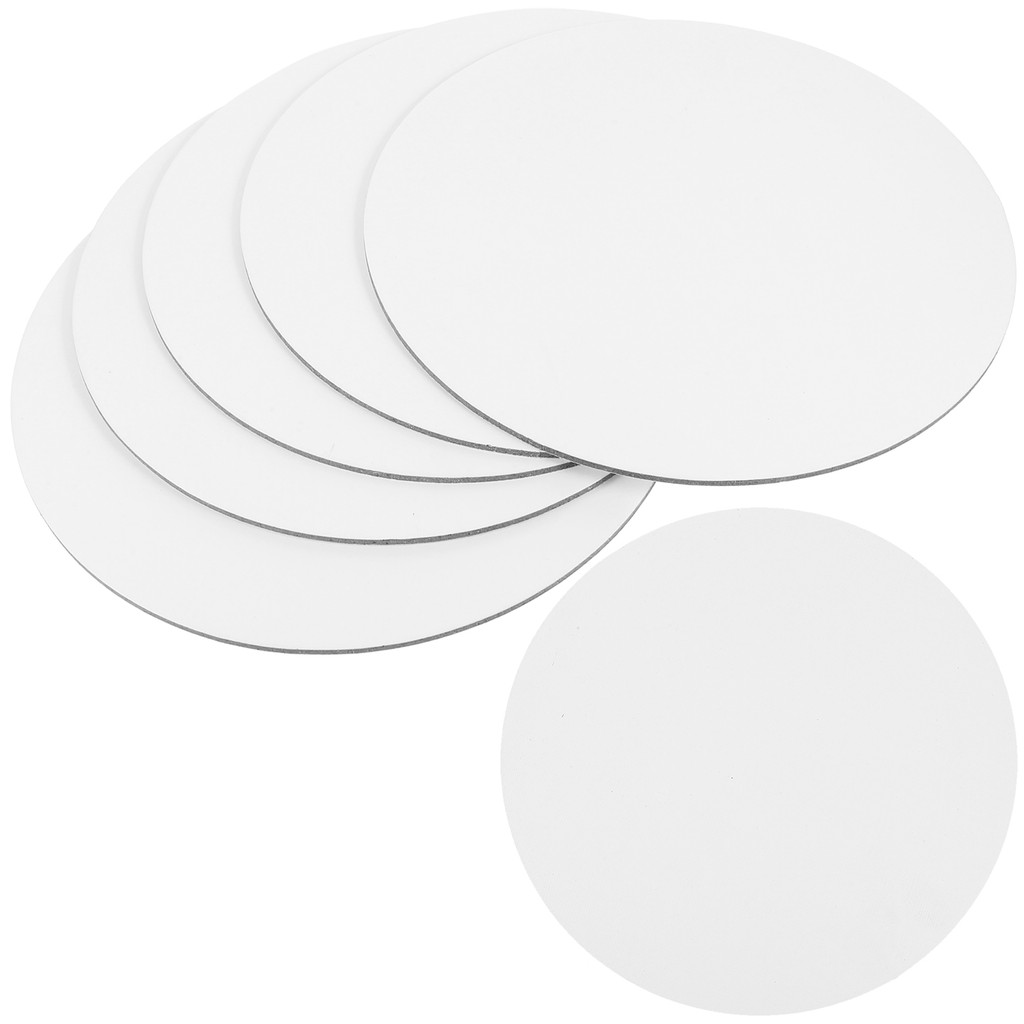 

20 CM Round Canvas Drawing Board Premium Art Painting Board Artist Round Shape Canvas Board Oil Paint Canvas Sketchpad