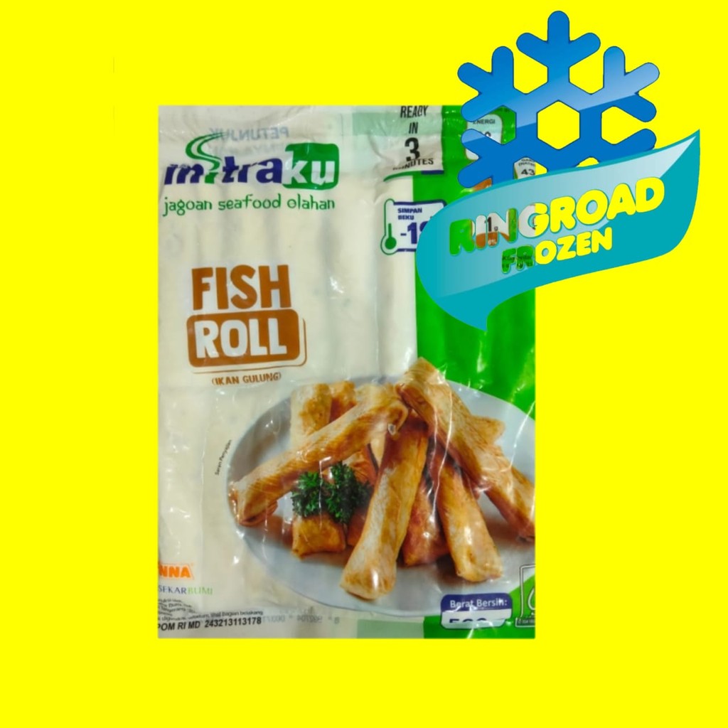 

MITRAKU FISH ROLL 500 GR