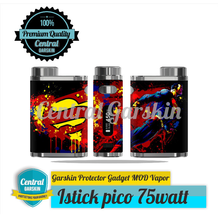 

Terbaik Disini Garskin/SKIN Istick Pico 75 Watt - Superman