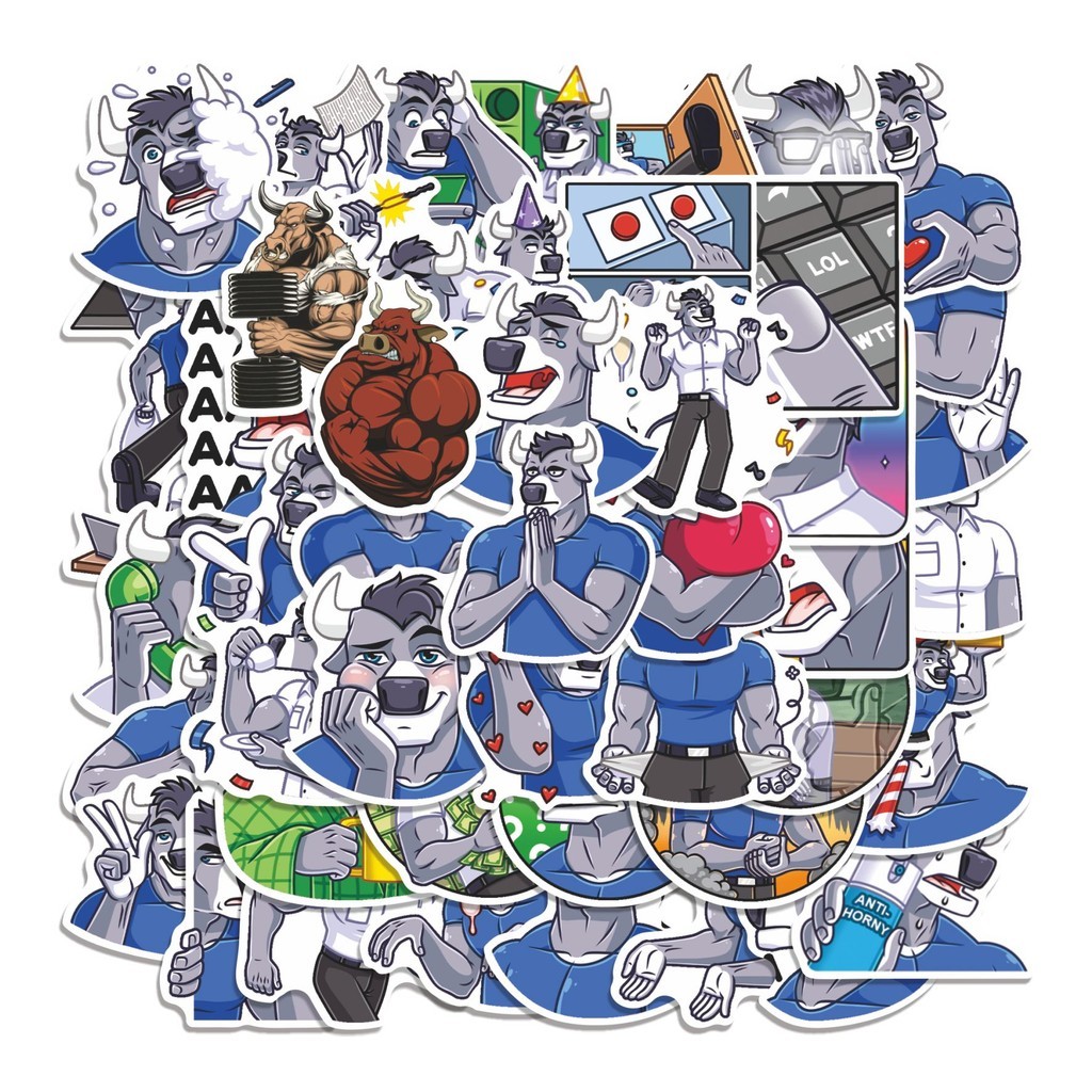 

COD 50 Pcs Stiker DUKE Lucu Anti Air Untuk Dekorasi Notebook Sepeda Skateboard Handphone