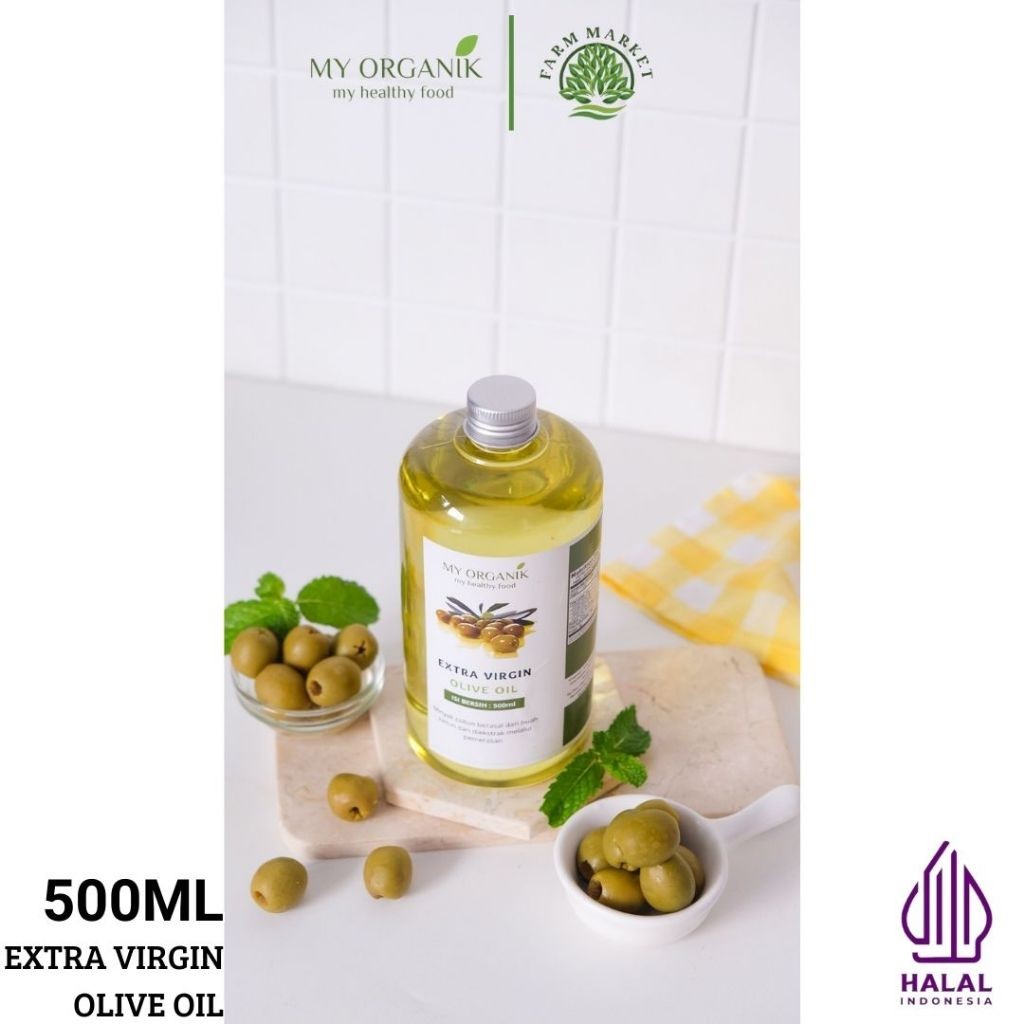 

My Organik Minyak Zaitun Extra Virgin Olive Oil 500 Ml Minyak Zaitun Murni Asli