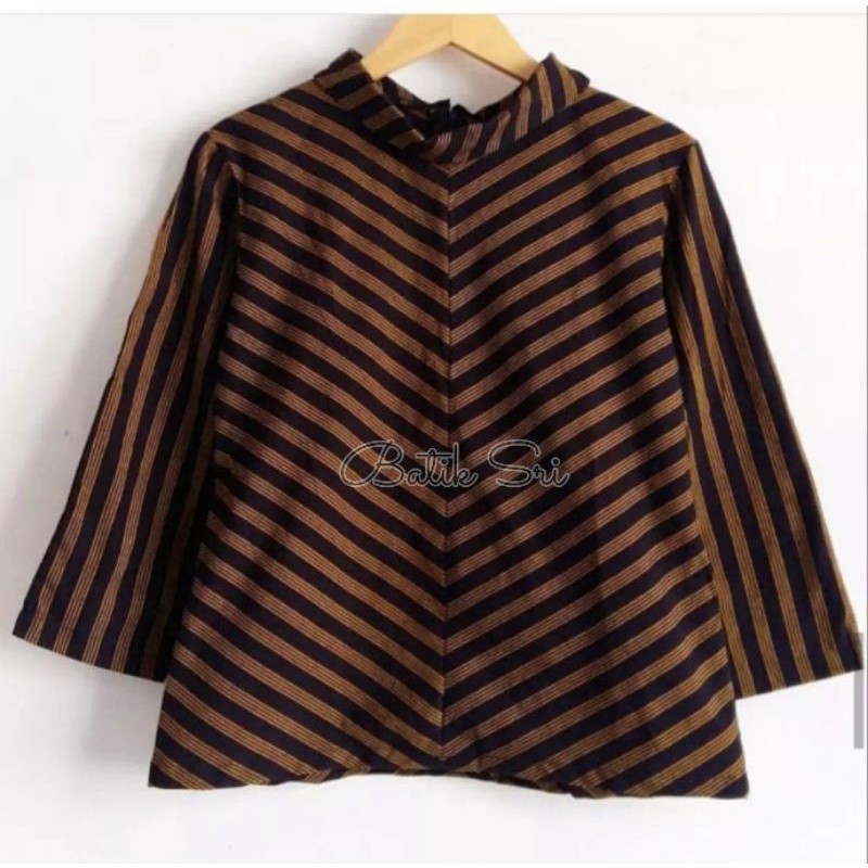 LURIK blouse atasan batik tenun lurik