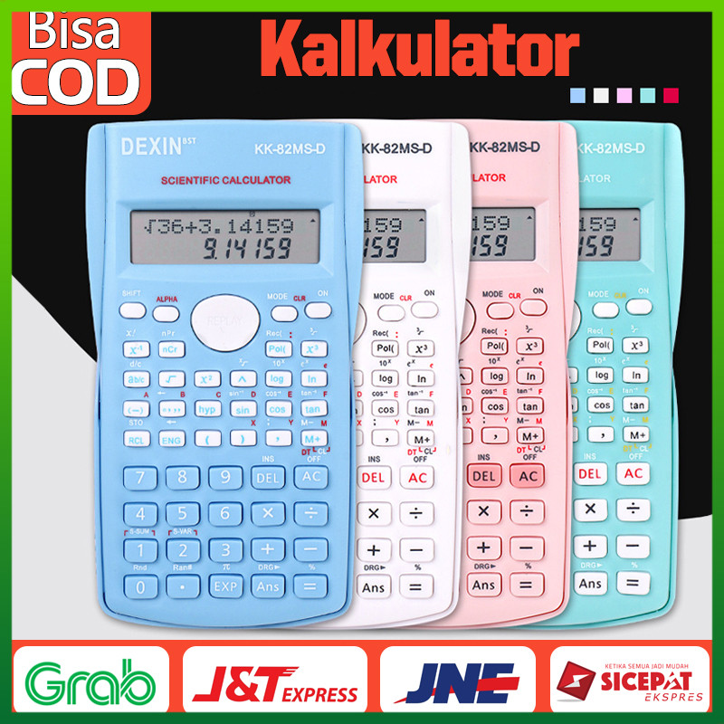 

Kalkulator scientific kalkulator akuntansi 240 Fungsi Kalkulasi calkulator sains Alat tulis untuk pembelajaran siswa