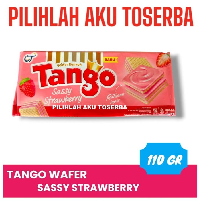 

Tango Wafer SASSY STRAWBERRY 110 gr - ( HARGA SATUAN )