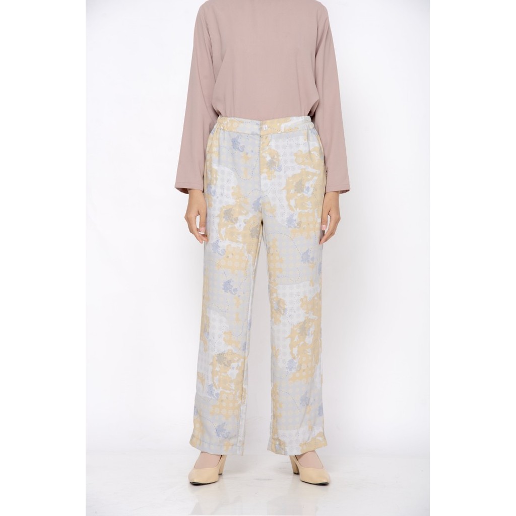 NEW -BIA x Isel Fricella - Qiu Gray Pants - Edisi Denmark - Sarimbit - L