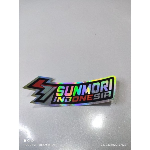 STIKER SUNMORI INDONESIA HOLOGRAM
