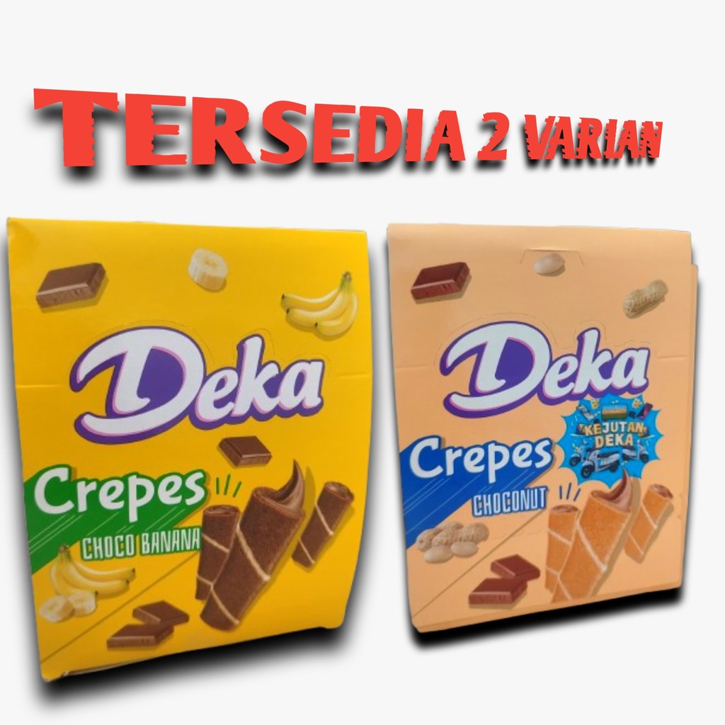 

Deka Crepes box isi 12x10g