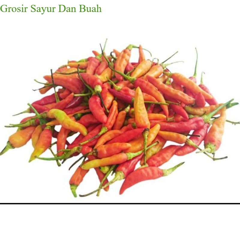 

Cabe Super Cabe Rawit Merah pedas 100gr