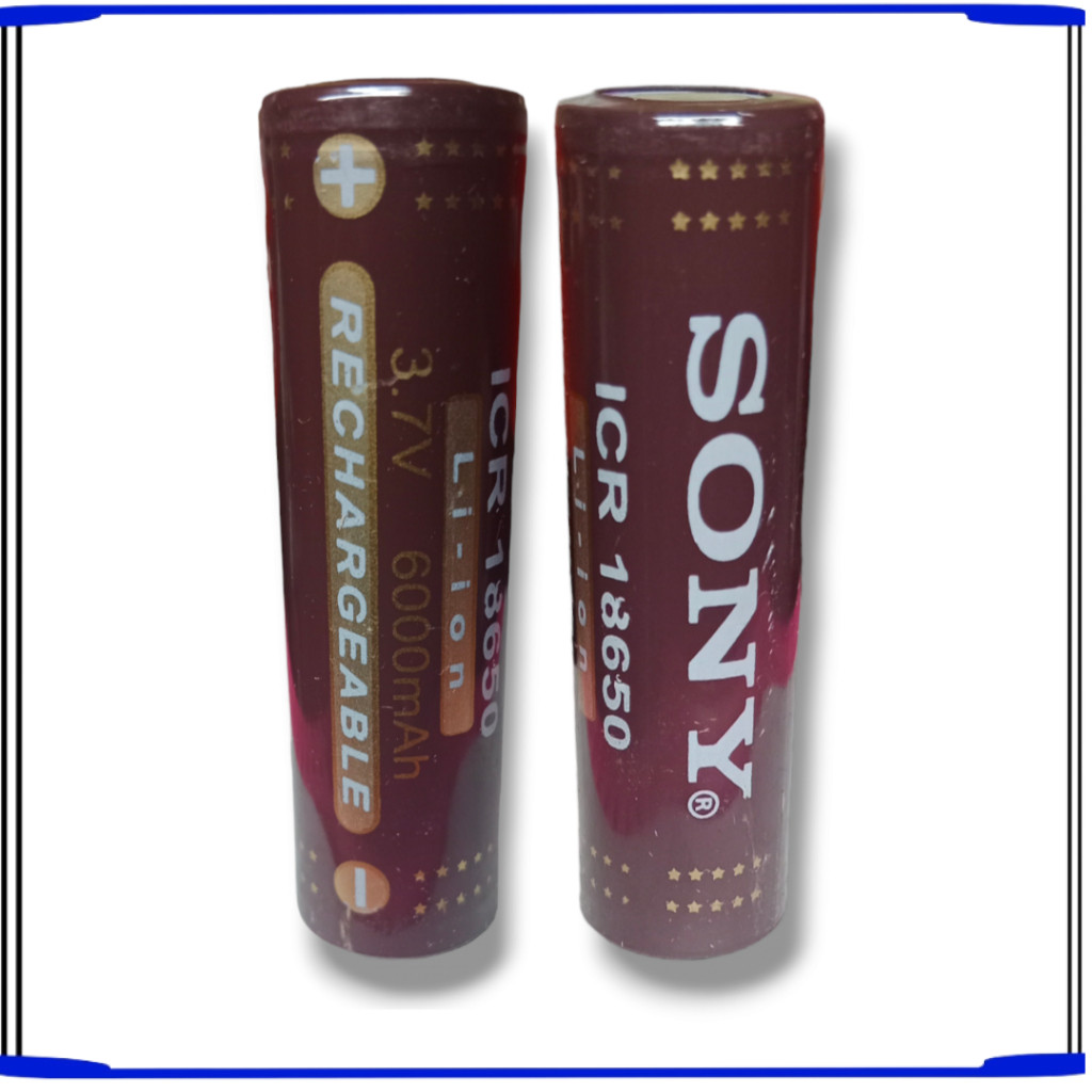 Baterai Batre Battery 18650 Kapasitas Real 2600 2000 1500 mAh