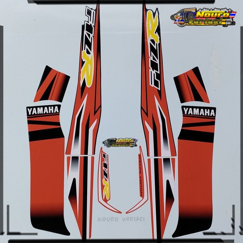 Aksesoris motor striping motor yamaha fizr fiz r f1 zr special edition stiker list body standar berk