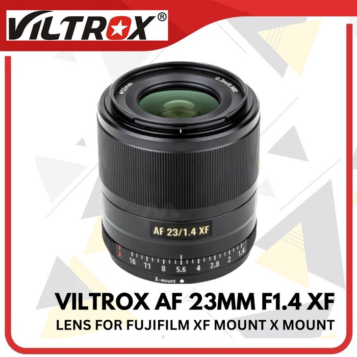 Viltrox AF 23mm F1.4 XF Lens for Fujifilm XF Mount AF 23 mm F/1.4 XF