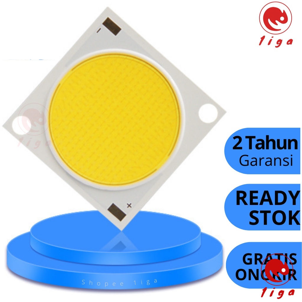Epistar Bridgelux Chip LED Bulat 50W - Mata LED COB DC