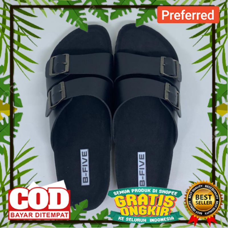 UNISEX CEWE COWO /Brody BRAVO Sandal pria casual  sandal slop puyuh kekinian model birken ban dua / 