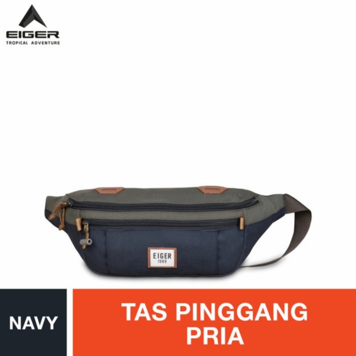 Waistbag Eiger Nativer Tas Pinggang Tas selempang eiger original - Navy