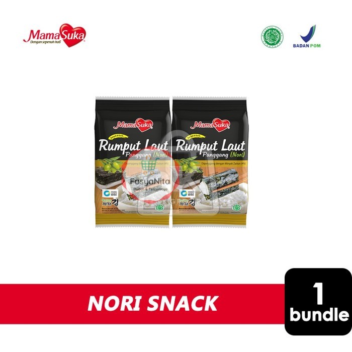 

Mamasuka Rumput Laut Panggang Nori (Bundle Isi 2) - FasyAnita Mart Denpasar