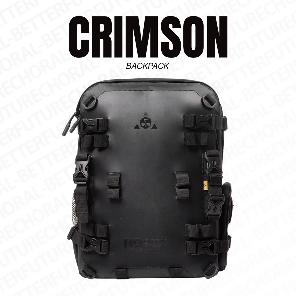 CHORAL |CRIMSON BACKPACK - TAS RANSEL PRIA - TRAVEL - TAS PRIA