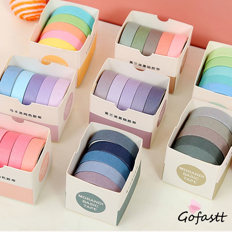

Washi Tape DIY Scrapbooking Diary Kertas Stiker Roll Lucu Perekat Kertas-G
