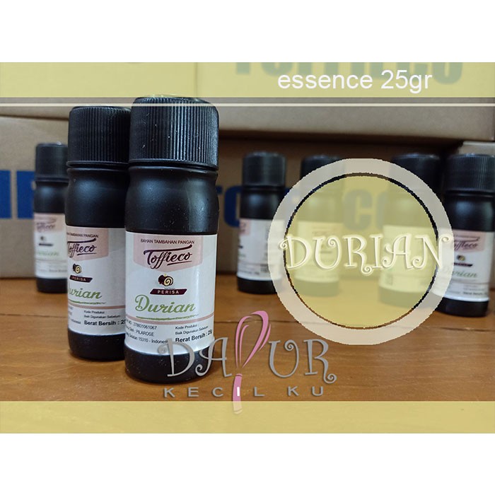 

JKL0182 Perisa Toffieco Durian 25 gr / Esen / Esens / Pasta / Essence