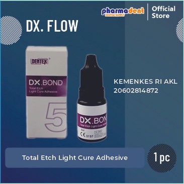DX Bond V Dentex Bonding Komposit Dental Gigi Generasi 5 Total Etch