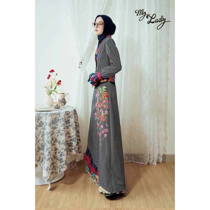 TUNEECA Gamis Freesia - T-0523012 I Gamis Mewah Elegan-6