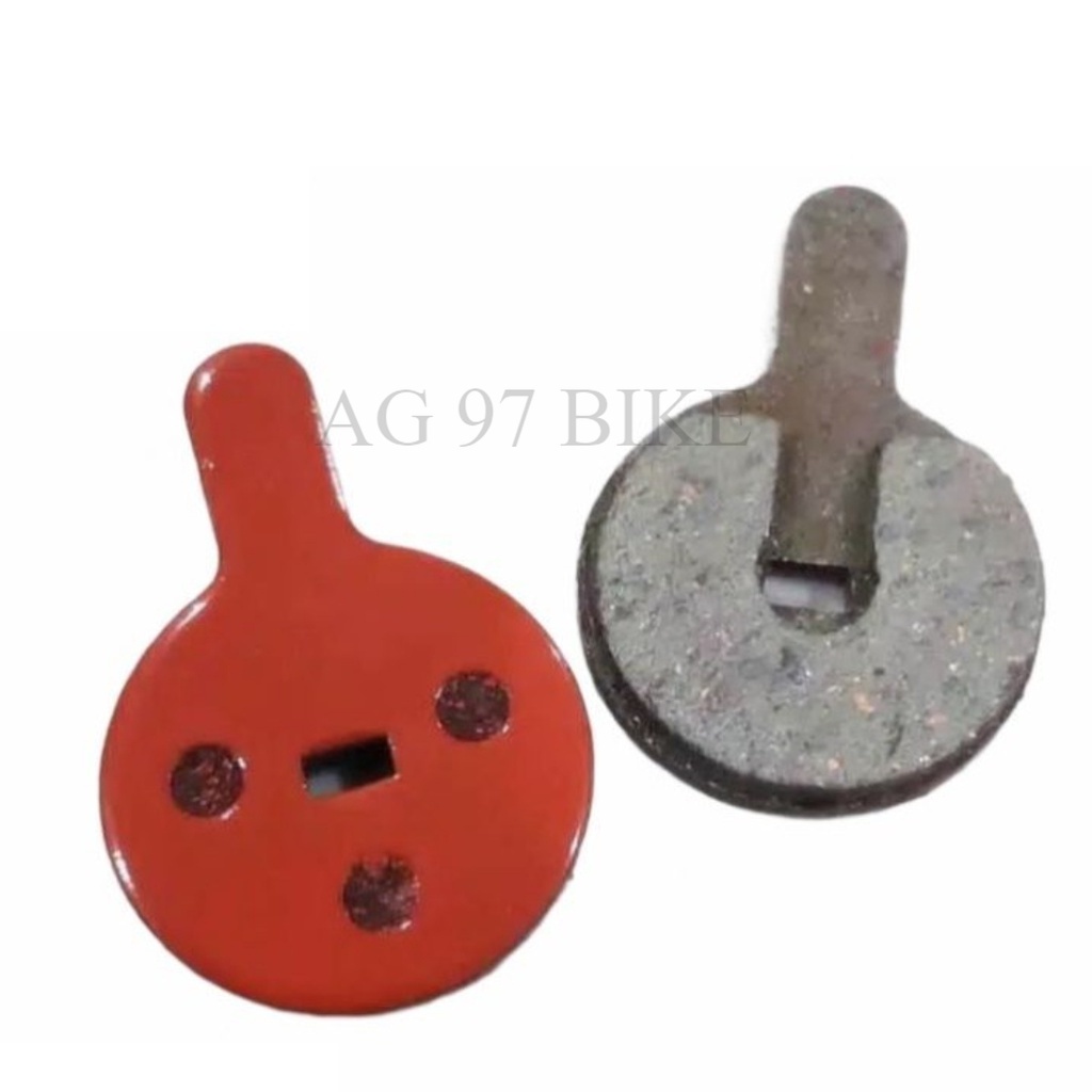 Kampas rem cakram sepeda lipat mtb bulat brake pad disc brake rotor Kampas Rem Cakram Sepeda Model B