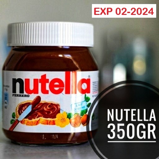 

nutella 350gr / selai kacang coklat nutella