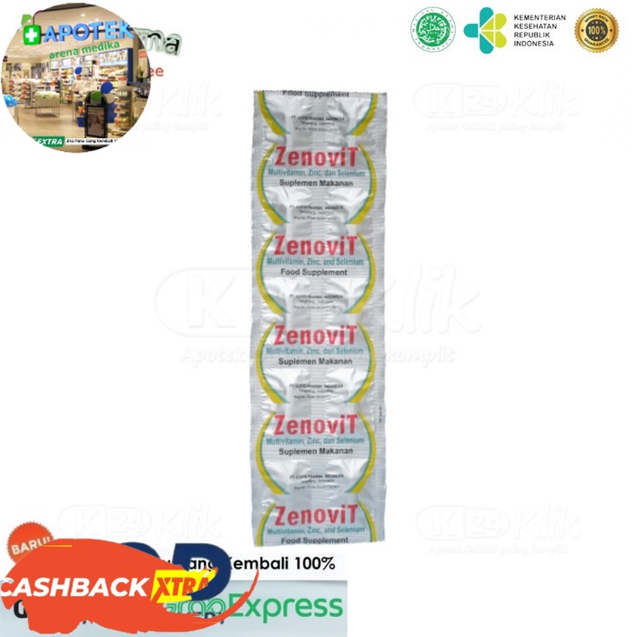 zenovit multivitamin zinc per strip