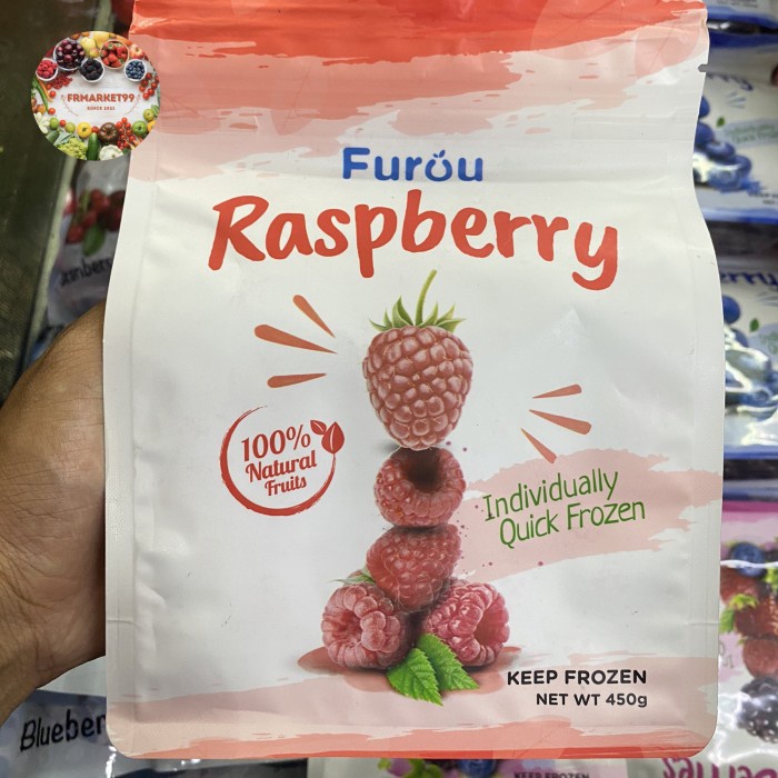 

Furou Raspberry Frozen | Buah Raspberry Frozen 450 grm