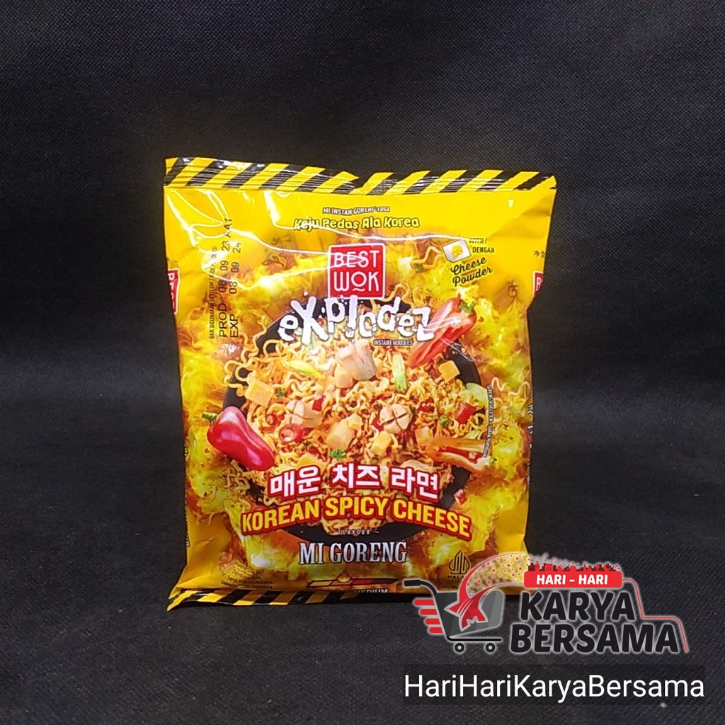 

BEST WOK EXPLODEZ MIE GORENG KOREAN SPICY CHEESE 73GR