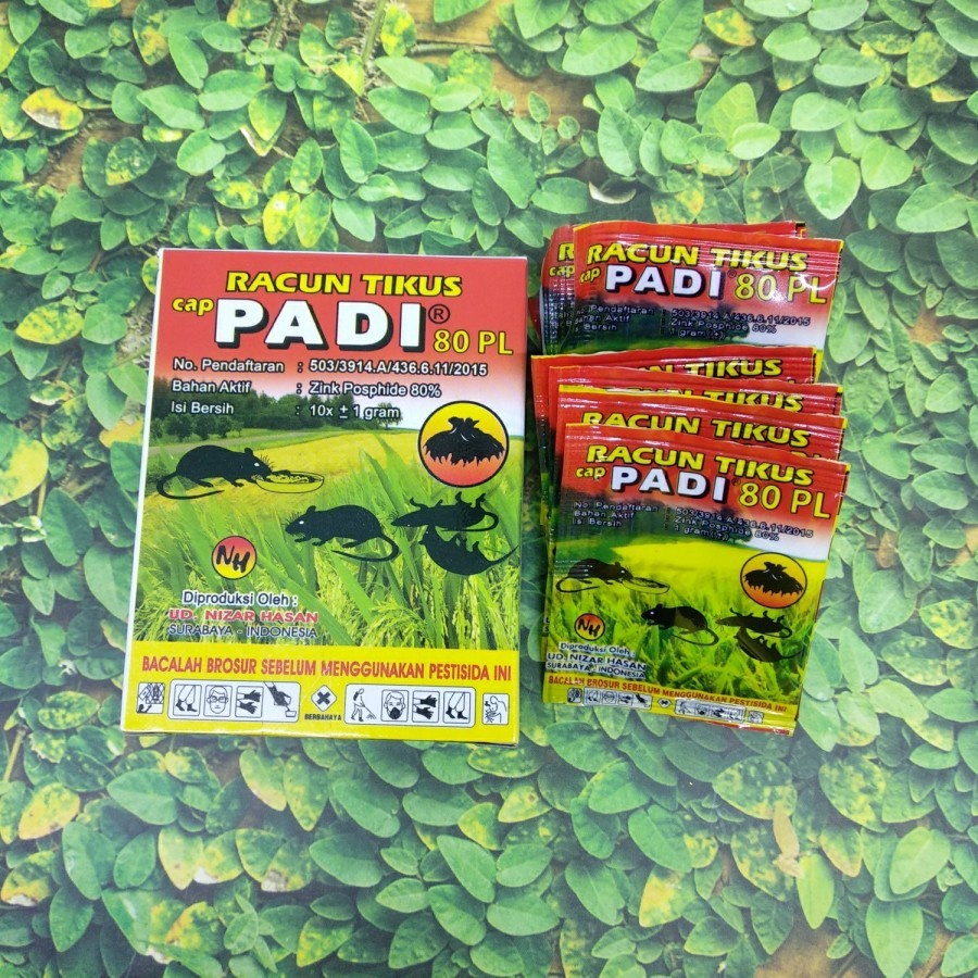 racun tikus cap padi pembasmoi hama & gulma