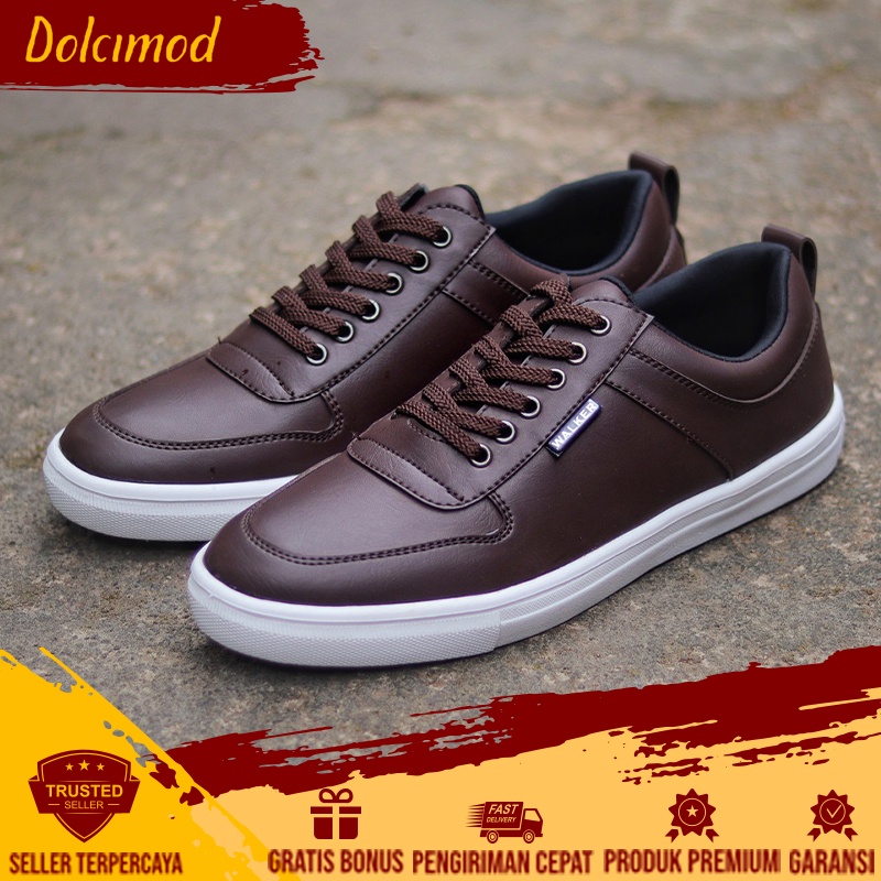 Dolcimod Sepatu Sneakers Pria Kekinian Import Casual Import USA Unisex Cewek Cowok Kasual Sport Olah