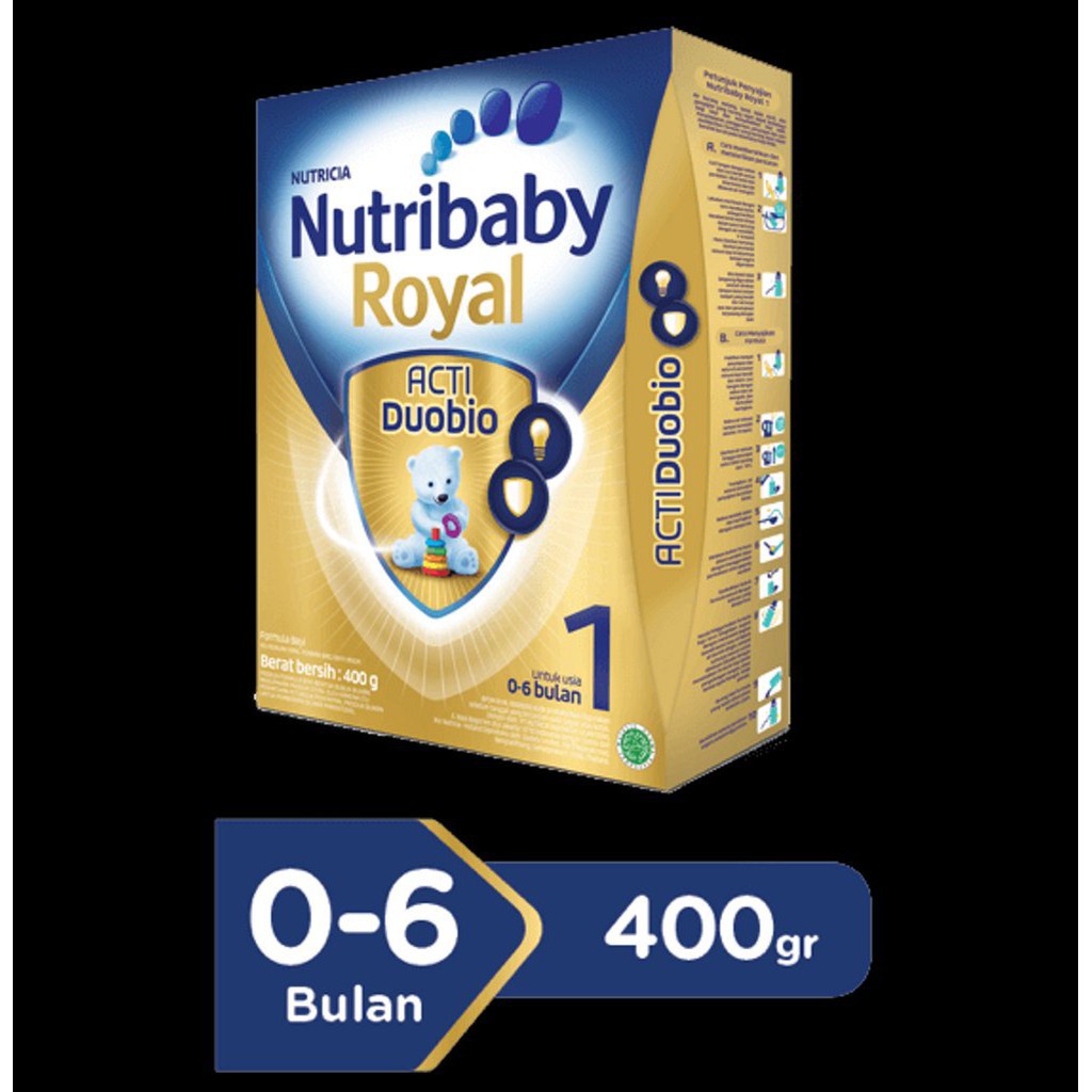 Susu Formula Bayi Nutribaby 1 Royal 400gr