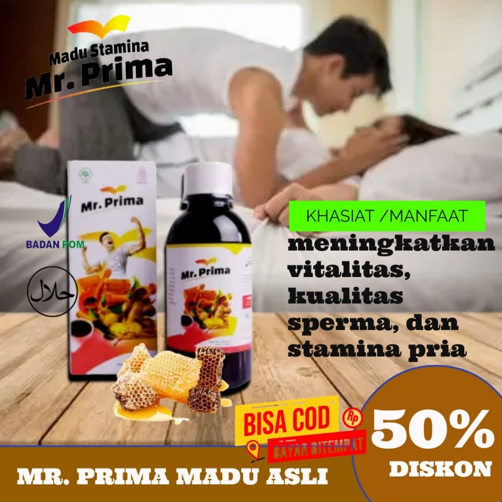 

PROMO DISKON Madu Mr Prima / Mister Prima Madu Terbaik | Madu Untuk Pria, Perbaiki Kesehatan Misua