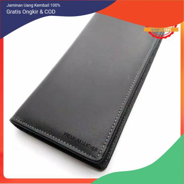 Dompet Pria 100%Kulit Asli Model Panjang Dompet Kulit Asli Garut Terbaru