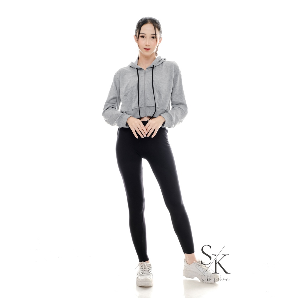 JAKET WANITA HOODIE CROPE JAKET KOREAN STYLE
