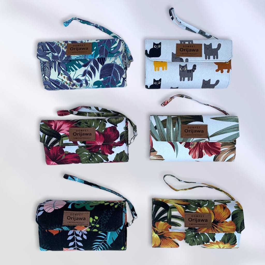 HY75RF DOMPET ORIJAWA | original untuk wanita cewek | disiplin keuangan bulanan mingguan | organizer