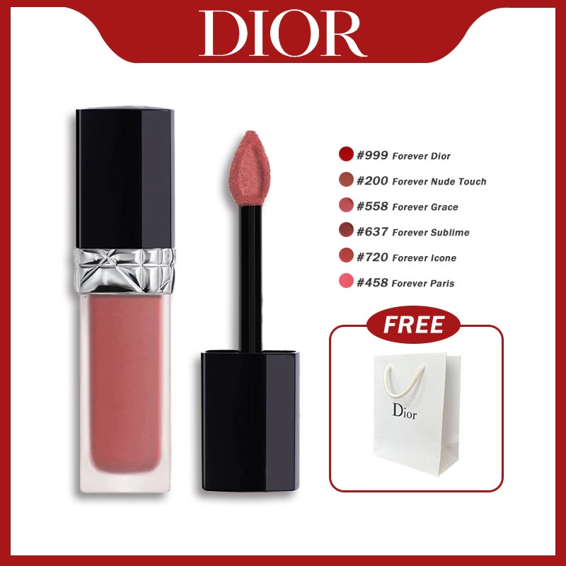 【COD】 【100% ORI】Dior Forever Liquid Lipstick Transfer Proof Matte Liquid Lipstik Weightless Long Wea