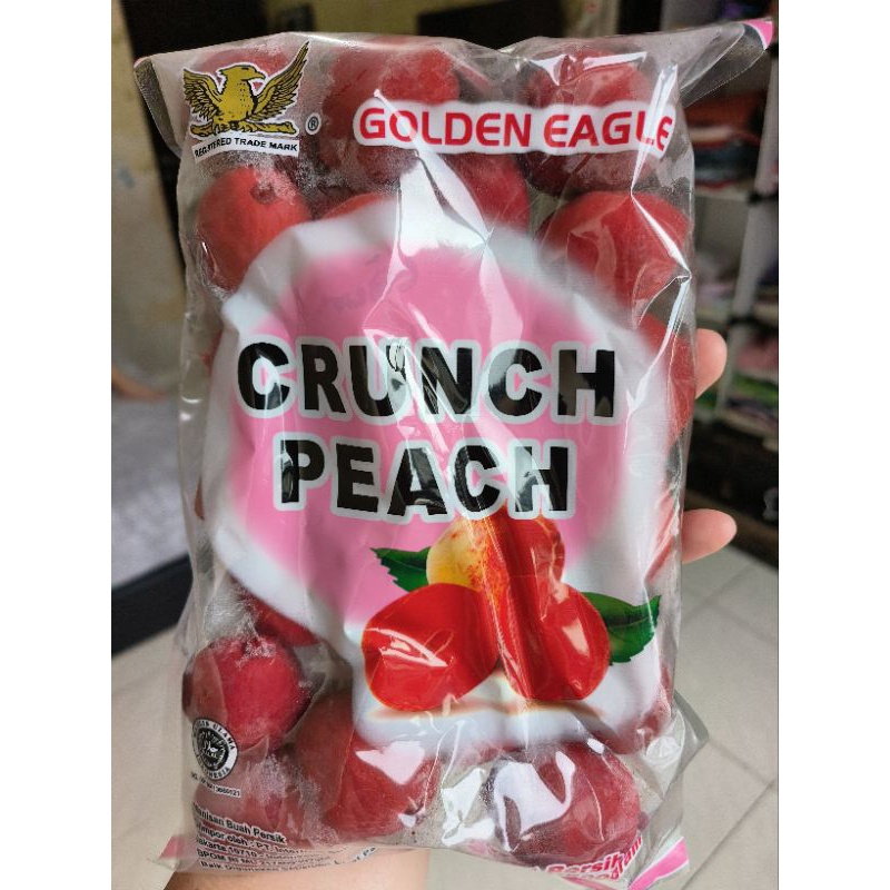 

⚡BEST SELLER⚡ HALAL ! MURAH ! manisan buah persik crunch peach /golden eagle