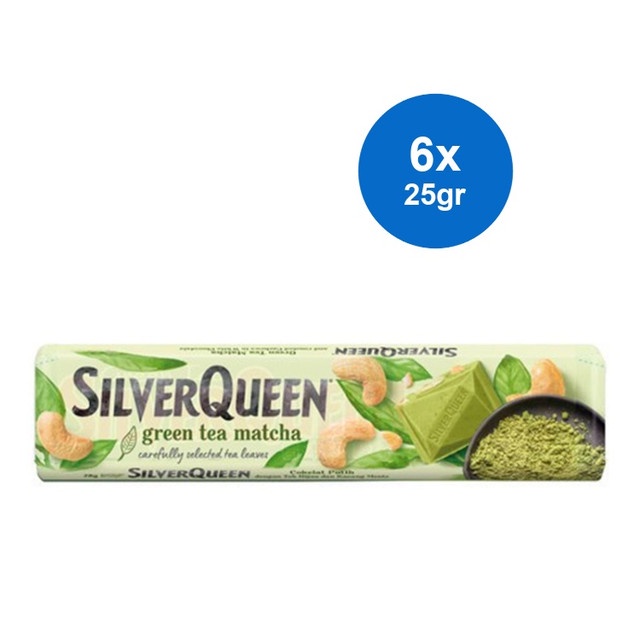 

Silverqueen Green Tea 25 g x 6