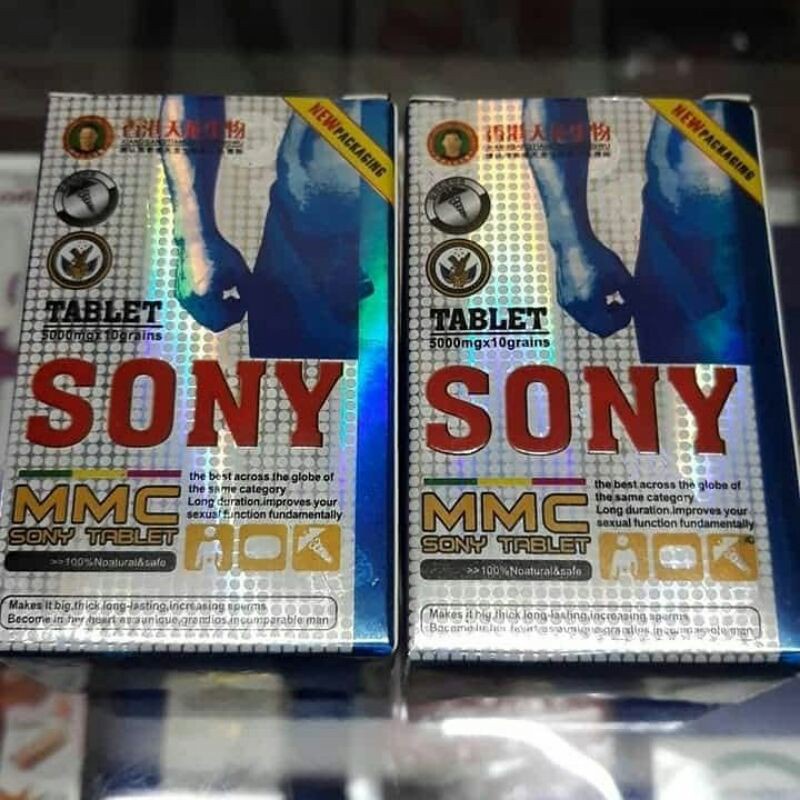 SONY MMC TABLET Stamina vitalitas pria dewasa asli original Aman - Obat(GRATIS ONGKIR)