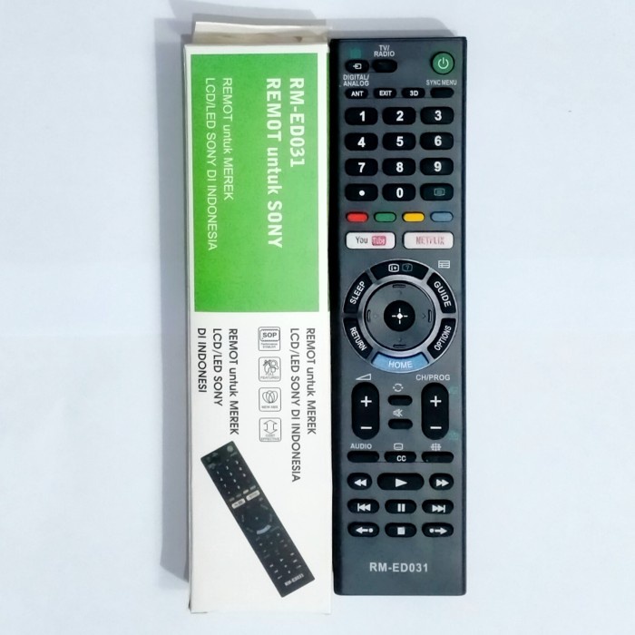 REMOT SMART TV SONY BRAVIA LED/DIGITAL YOUTUBE & NETFLIX