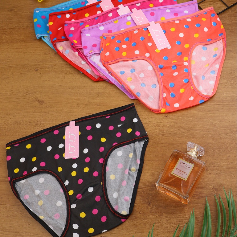 6 PCS CD Celana Dalam Wanita cewek Import MuraH DALEMAN ANAK REMAJA