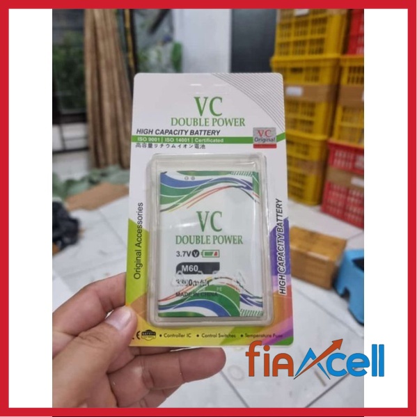 Baterai Evercoss M6 M6A M60 Dobel Power VC Battery Batre Batteri