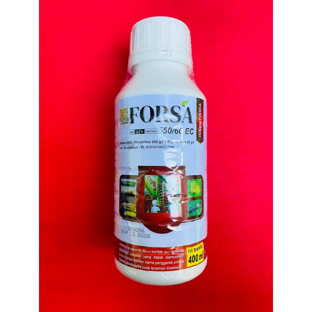 Insektisida FORSA 550/60EC isi 400ml dr Kresna untuk membasmi hama tanaman