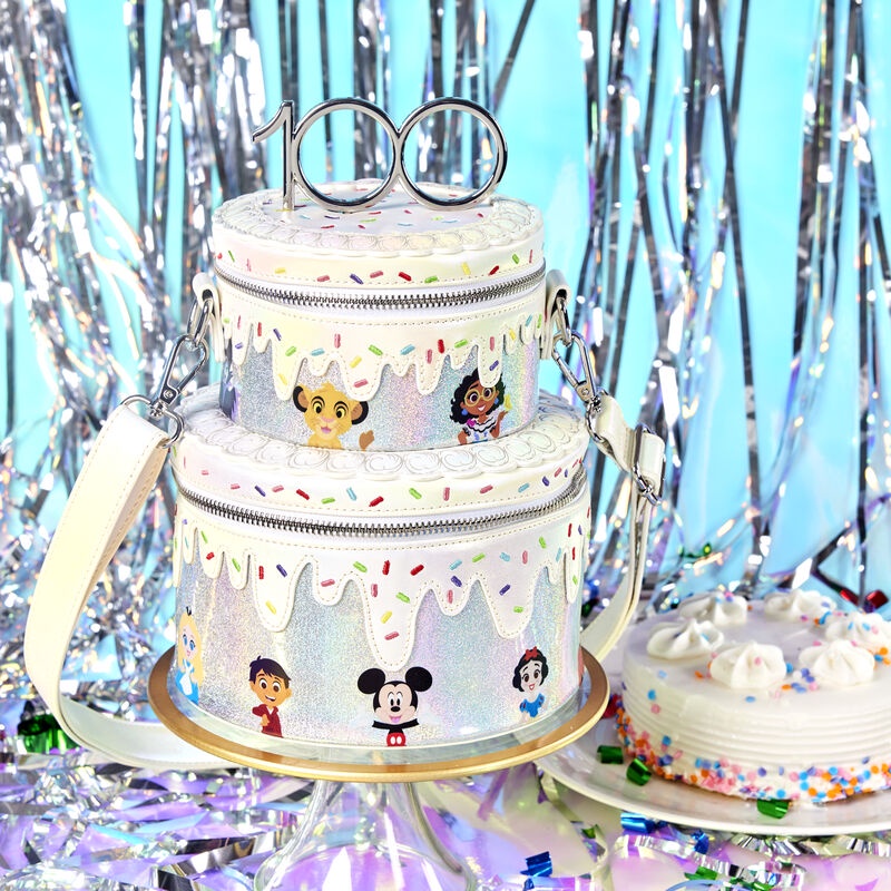 Loungefly Disney 100 Celebration Cake Crossbody