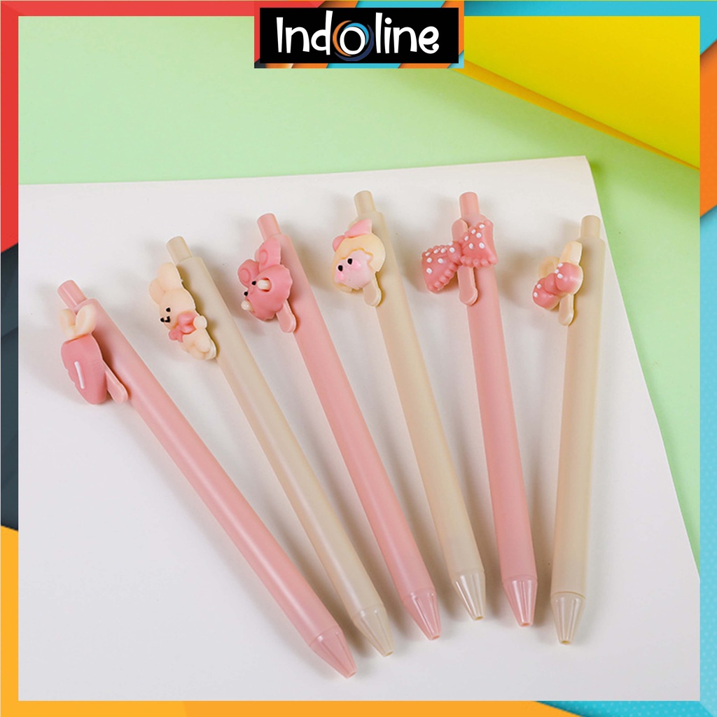 

✔️ Pulpen Karakter Bunny Pena Sekolah Kantor Sorvenir Lucu Import COD